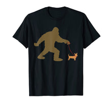 Load image into Gallery viewer, BIGFOOT WALKING CHIWEENIE SHIRT, Cute Sasquatch Gift