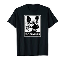 Load image into Gallery viewer, Mens German Shepard Dog Dad The Dog-father T-Shirt