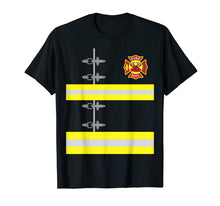 Load image into Gallery viewer, Fireman Coat Halloween Costume T Shirt