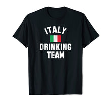 Load image into Gallery viewer, Italy drinking team shirt for Italy beer festivals