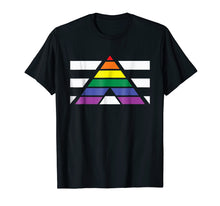 Load image into Gallery viewer, LGBT & Gay Pride Ally Flag Shirt - LGBT Ally Shirts