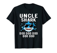 Load image into Gallery viewer, Uncle Shark Doo Doo Doo Funny Gifts Cute Family Shirt
