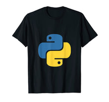 Load image into Gallery viewer, Official Python Logo for Developers T-Shirt