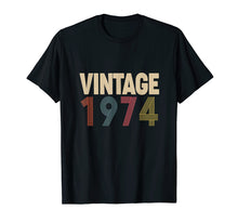 Load image into Gallery viewer, Birthday Gift Vintage 1974 Classic T-Shirt
