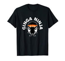 Load image into Gallery viewer, Ginga Ninja - Cool Ginger Red Hair Ninja - T-Shirt