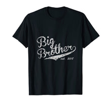 Load image into Gallery viewer, Big Brother Est. 2018 Vintage Style Tee - Adult & Youth Size