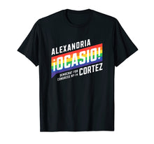 Load image into Gallery viewer, Alexandria Ocasio Cortez Tshirt | Pride 2018 Campaign Tee