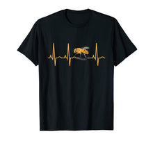 Load image into Gallery viewer, Bee Lover Gifts - Honeybee Heartbeat TShirt Men Women Kids