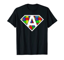 Load image into Gallery viewer, Autism Awareness Superhero T-Shirt