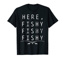 Load image into Gallery viewer, Fishing Tshirt Fish Tee Fisher T-shirt Gift
