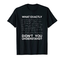 Load image into Gallery viewer, Chemistry T-Shirt Funny Science Student Chemist Humor