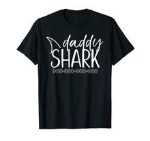 Load image into Gallery viewer, Mens Daddy Shark Doo Doo Fathers Day Gift T-Shirt