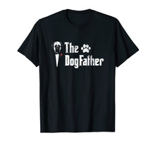 Load image into Gallery viewer, Mens The Dogfather English Mastiff Dog Dad Tshirt Father's Day G