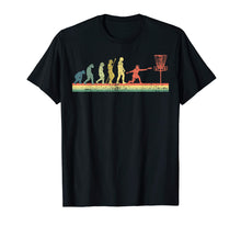 Load image into Gallery viewer, Disc Golf T-Shirt Funny Sports Tshirt Evolution Gift Tee