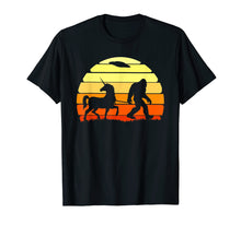 Load image into Gallery viewer, Sasquatch Unicorn Ufo Shirt-Bigfoot Unicorn T Shirt