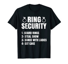 Load image into Gallery viewer, Ring Security Shirt Ring Bearer Wedding Day Boy Gift T-shirt
