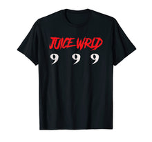 Load image into Gallery viewer, Juice WRLD 9 9 9 T Shirt For Mens Womens youth 9 9 9
