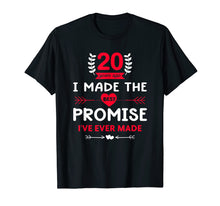 Load image into Gallery viewer, Cool 20th Wedding Anniversary Gift for Husband Wife T-Shirt