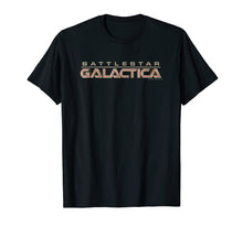 Load image into Gallery viewer, Battlestar Galactica Logo Comfortable T-Shirt - Official Tee