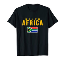 Load image into Gallery viewer, South Africa T-shirt South African Flag
