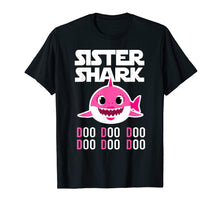 Load image into Gallery viewer, Sister Shark T-shirt Doo Doo Doo - Matching Family Outfits
