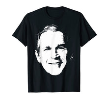 Load image into Gallery viewer, George W. Bush Minimalistic Pop Art T-Shirt