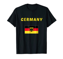 Load image into Gallery viewer, Germany T-shirt German Tee Flag souvenir Gift Deutsche