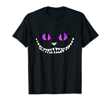 Load image into Gallery viewer, Halloween Cheshire Cat T-Shirt - Grinning Smile Tee