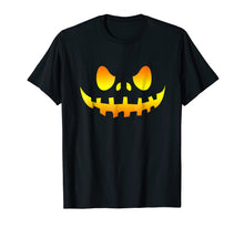 Load image into Gallery viewer, PUMPKIN FACE T SHIRT HALLOWEEN GIFTS JACK O LANTERN