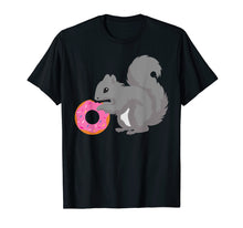Load image into Gallery viewer, Squirrel T Shirt Donut Doughnut Kids Gift Apparel Costume