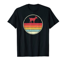 Load image into Gallery viewer, Goat Shirt. Retro Style T-Shirt