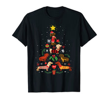 Load image into Gallery viewer, Funny Dachshund Christmas Tree Shirt Ornament Decor Gift