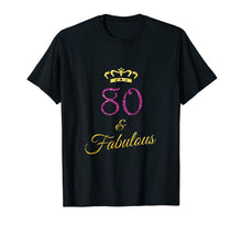 Load image into Gallery viewer, 80th Birthday Shirt for Women Gift 80 Year Old Grandma Gran