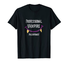 Load image into Gallery viewer, Phlebotomy Shirt Professional Vampire Phlebotomist Halloween