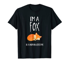 Load image into Gallery viewer, I'm a Fox in a Human Costume T-Shirt