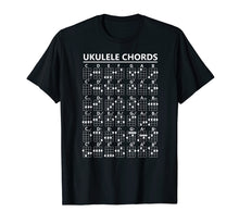 Load image into Gallery viewer, Ukulele Chords T shirt