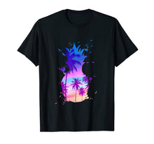 Load image into Gallery viewer, Men's Women's T Shirt Palm Tree Colour Pineapple