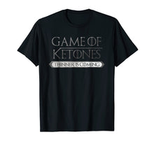 Load image into Gallery viewer, Game Of Ketones Thinner Is Coming T-Shirt Idea Keto Diet Tee