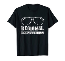 Load image into Gallery viewer, Regional Manager Office Sunglasses Funny Gift T Shirt