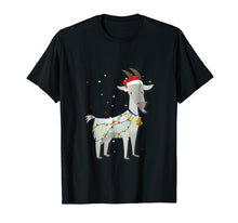Load image into Gallery viewer, Goat Christmas T Shirt Funny Christmas Gift for Goat Lover