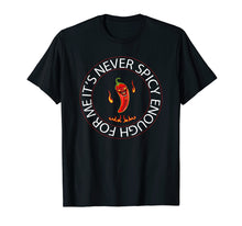 Load image into Gallery viewer, Chili Red Pepper T-shirt for Hot Spicy Meal and Sauce Lovers