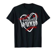 Load image into Gallery viewer, Womens Baseball NANNY, Baseball Tshirt for Women