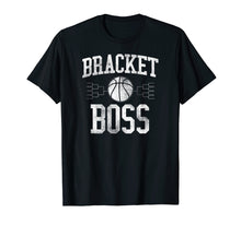 Load image into Gallery viewer, College Basketball Bracket Boss Hoops Master Gift Tshirt