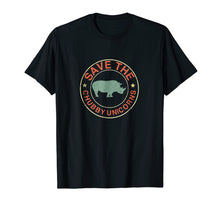 Load image into Gallery viewer, Save The Chubby Unicorns T-Shirt - Rhinoceros Gift