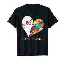 Load image into Gallery viewer, Baseball Autism Awareness T-Shirt