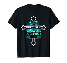 Load image into Gallery viewer, Celebrate Recovery T-Shirt Christian Cross Tee with Quotes.