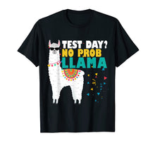 Load image into Gallery viewer, Funny Test Day Llama Teacher Exam Testing T shirts Teaching