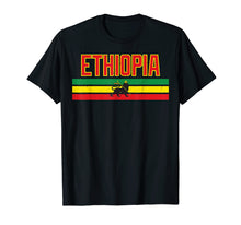 Load image into Gallery viewer, Ethiopia Jersey Rastafari Rasta Sports T-Shirt