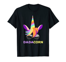 Load image into Gallery viewer, Unicorn Dad Funny Shirt Dadacorn gift for Father's day
