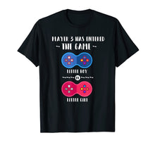 Load image into Gallery viewer, Gender Reveal Gamer Shirt-Player 3 entered Gift